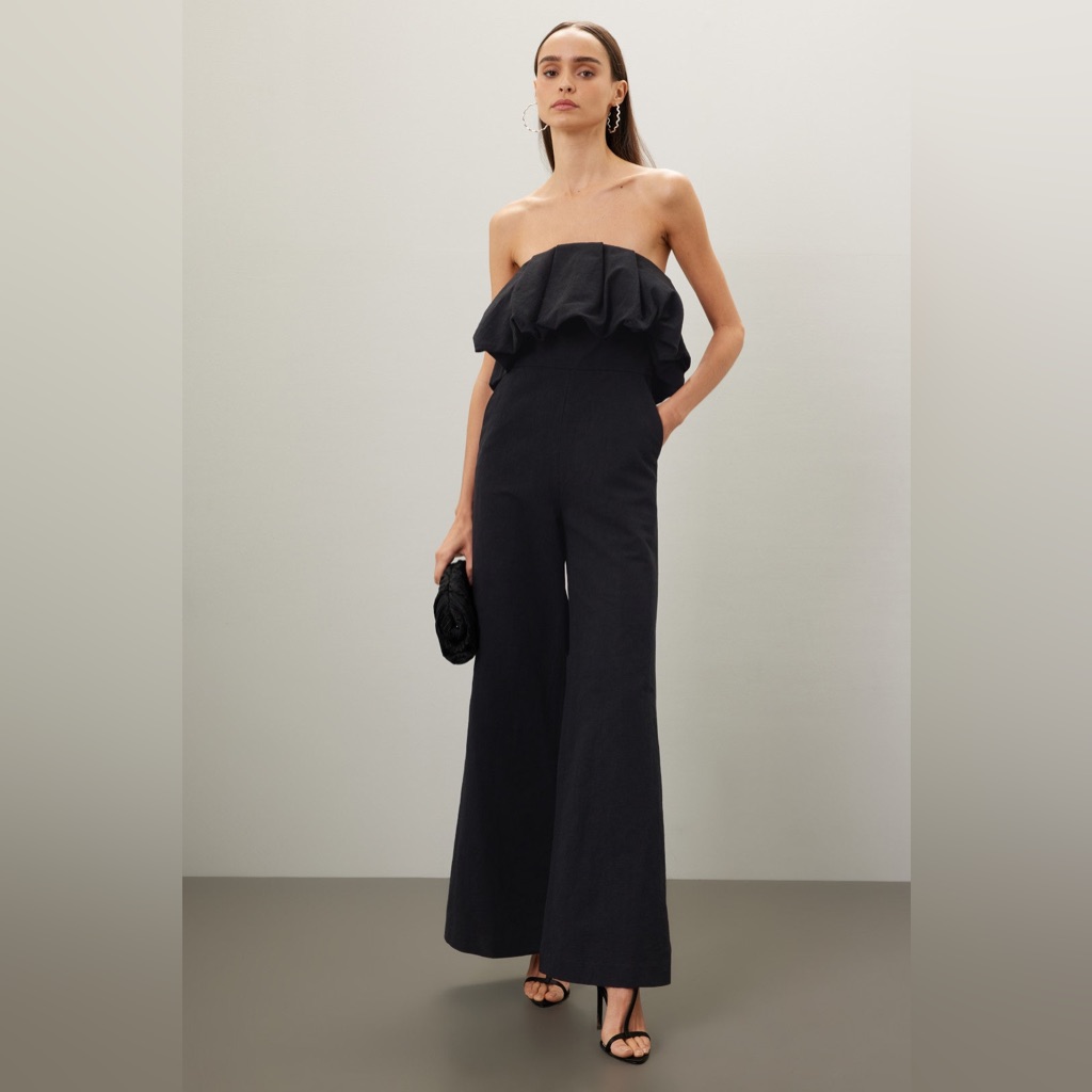 Simkhai Puff Detail Jumpsuit Size 6